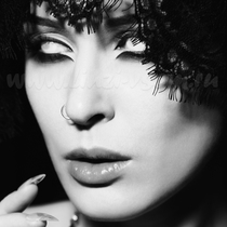 Карнавальные линзы Lensmam Blind White 2 foto